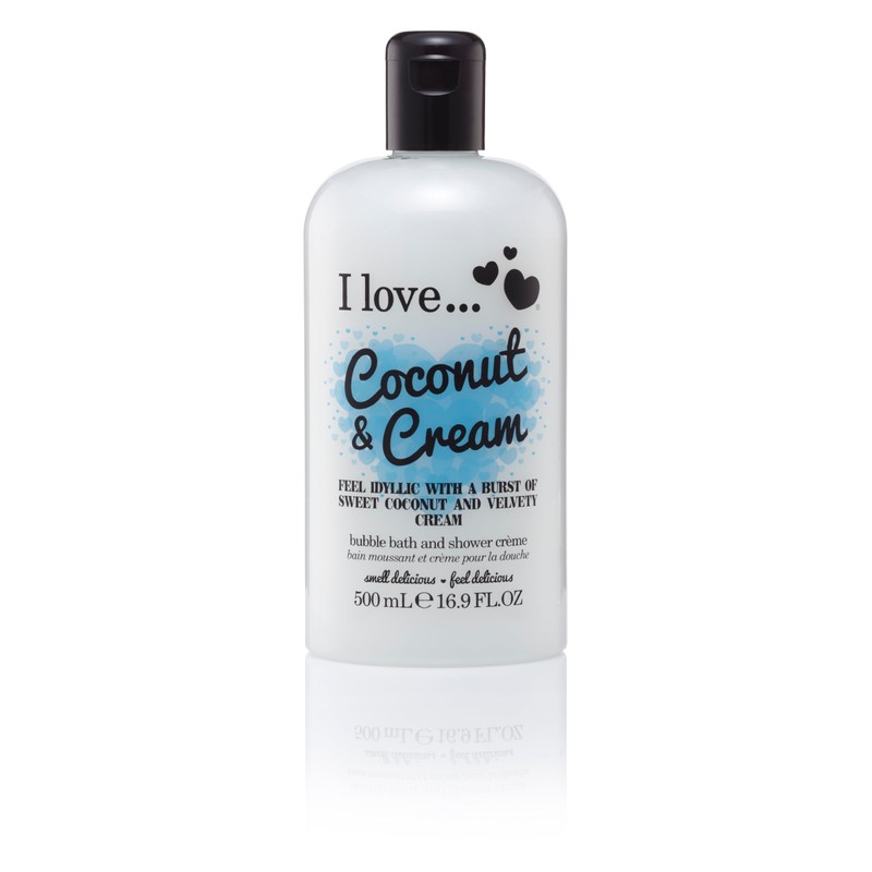 I Love... Coconut & Cream Bubble Bath And Shower Creme