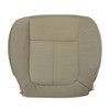 Priprilod Cloth Tan Front Driver Side Bottom Replacement Seat Cover