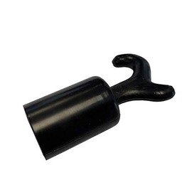 Stick Hook, Pull Hook for Floor Stairs, Black, Made in Germany