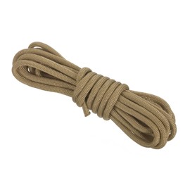 Rebower 550 Paracord Rope 10ft, 4mm Thin Paracord Nylon Cord 7-Strand Core [for Tent Camping Outdoor Gear] - Light Brown