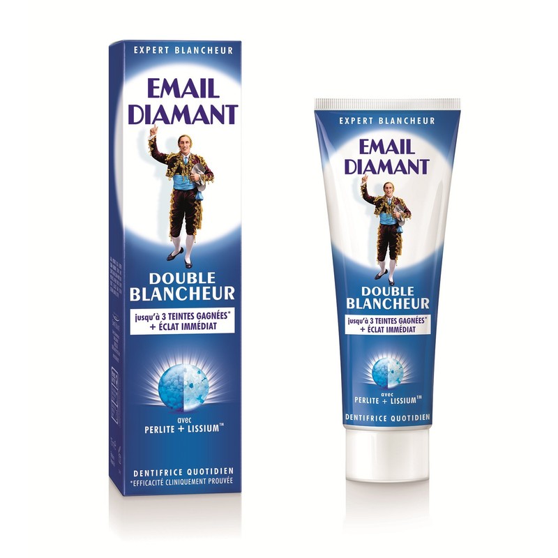 Email Diamant Double Whiteness Toothpaste Instant Shine Fresh Mint Aroma