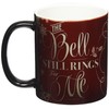 Morphing Mugs Polar Express (Bell) Ceramic Mug, Black
