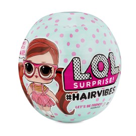 L.O.L. Surprise! Hairvibes Dolls with 15 Surprises & Mix & Match Hairpieces