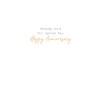 Irresistible On Your Anniversary with Love Greeting Card Embellished Cards