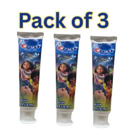 Crest Kids Toothpaste Encanto Bubblegum Flavor, Fluoride Anticavity, 4.2 oz, 3pk