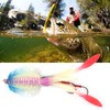 Fishing Squid Lure Octopus UV Luminous Squid Jigs with Hook