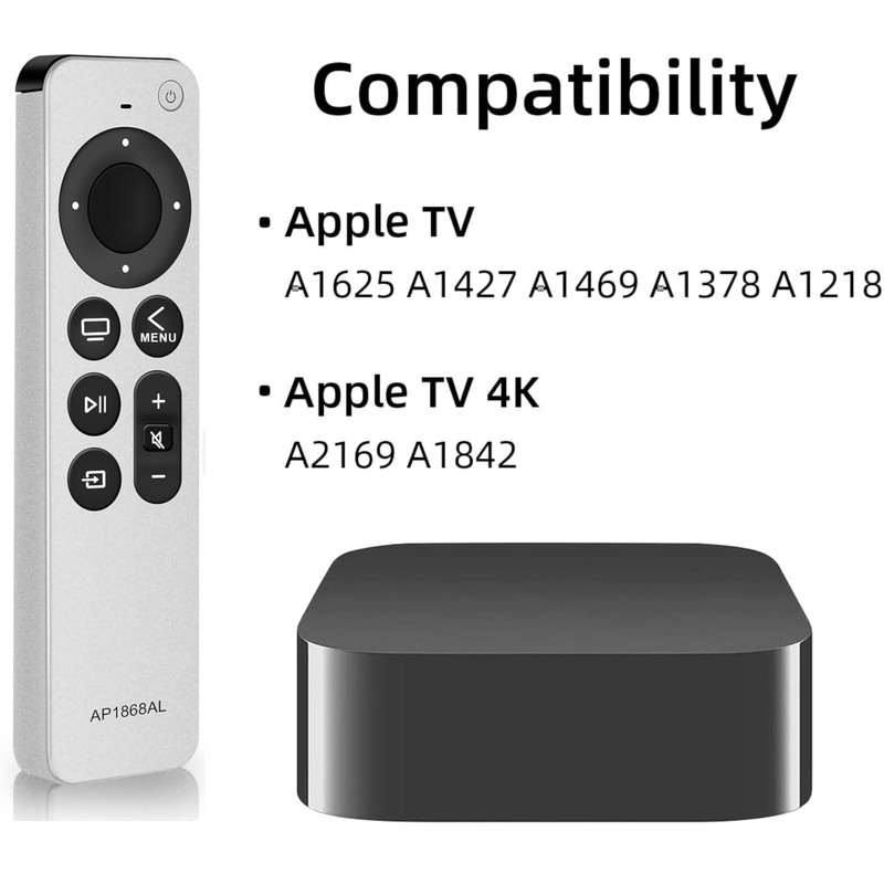 New Universal Remote Control for All Apple TV Remote, Replacement