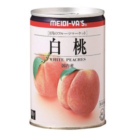Meijiya Fruit Market White Peach 425g