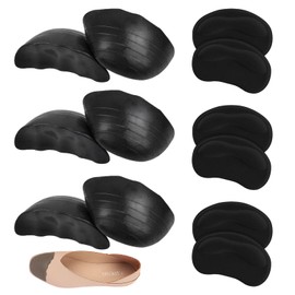 GMHLLES 6 Pairs Shoe Filler for Loose Shoes, Anti Slip Strip Shoe Inserts Fit Shoes Insole Comfort Toe Cushions Prevent Heel Slipping Toe Inserts for Shoe Too Big