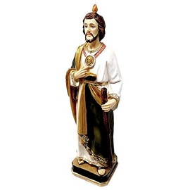 Inmaculada Romero IR San Judas Tadeo Figurine Motif 20 cm Base Resin Decor