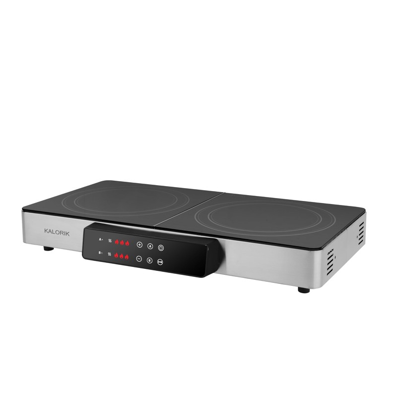 Kalorik Electric Griddle & Double Burner Cooktop MAXX Series 2-in-1