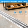 Orechic 5″Wide Sturdy Thicken Aluminum Threshold Strip, Stylish Floor Transition