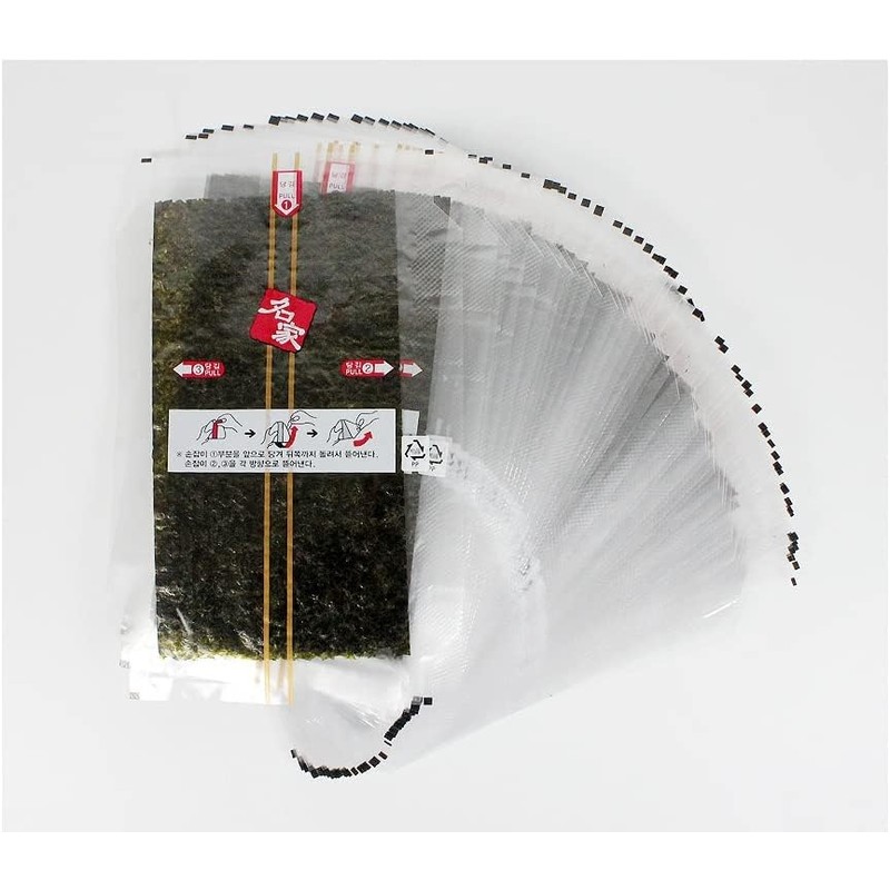 Minecook Seaweed Nori for Triangular Onigiri Samgak Gimbap Seaweed (50