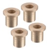 Kozelo Set of 4 Flange Sleeve Bearings - [10mmx16mmx20mm] Sintered