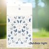 2 Blatt Nagelsticker Schmetterling Deko, Nail Sticker Selbstklebend mit 5D