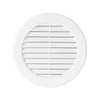 Circle Air Vent Grille Cover 133mm (5.23inch) White High Quality