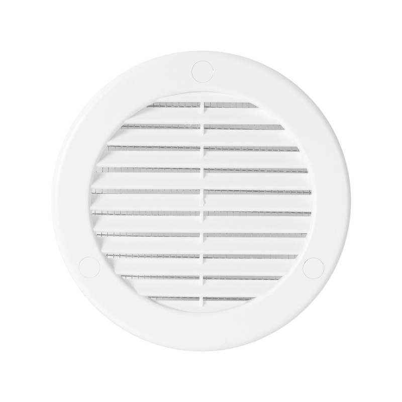Circle Air Vent Grille Cover 133mm (5.23inch) White High Quality