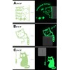 prendre PR-ANIMSTICKER01-C Glow in the Dark Animals Animals Night Stickers