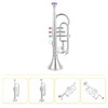 Toyvian Toy Trumpet for Kids, Wind and Brass Musical Instruments