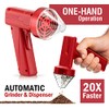 Auto9 Electric Herb Grinder with Auto Dispensing - Red