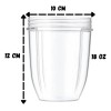 Paquete 2 Vasos Para Nutribullet (18 Y24 Oz)