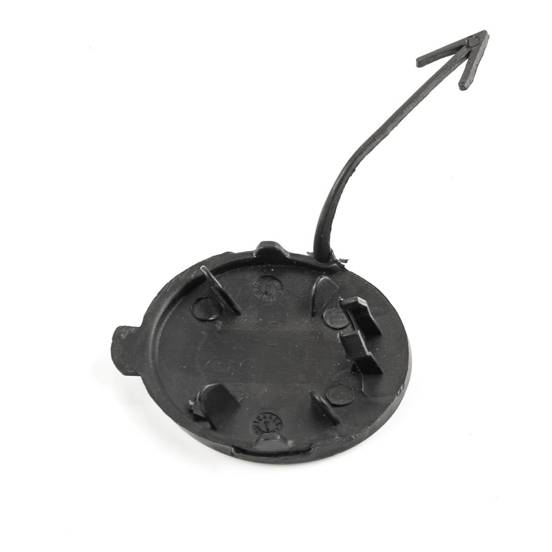 LST Towing Eye Cover Cap Front Right Black 6R 2009-2017