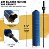 2-1/2" Dry Diamond Core Drill Bits for Brick and Block