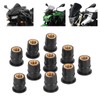 Nun Nut Expansion Nut 10 Pieces Well Nut M6 x