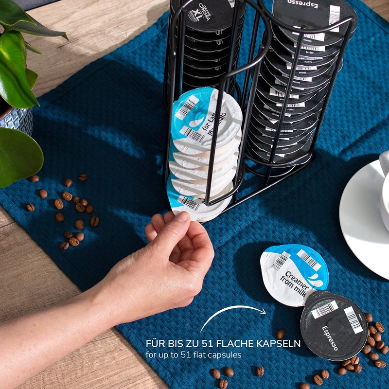 bremermann Tassimo Capsule Holder for up to 51 Capsules (Black)