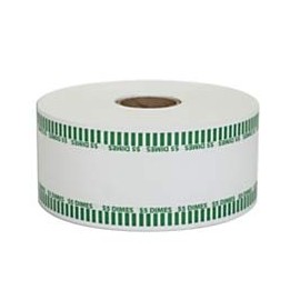 Coin-Tainer Automatic Coin-Wrapper Roll, Dimes, Green, Roll of 1,900