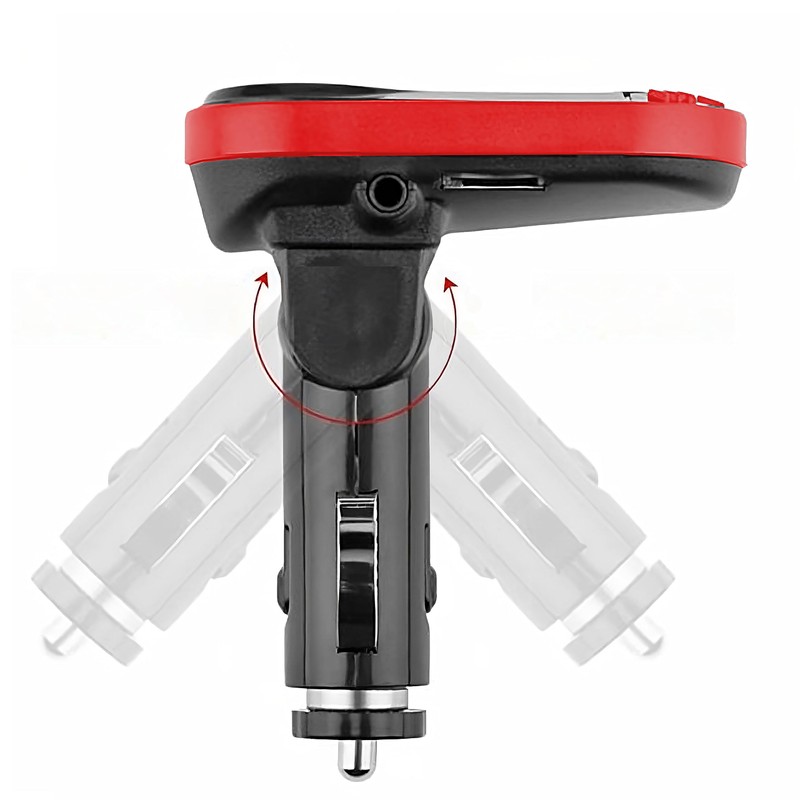 Retoo FM Transmitter for Car, Radio Adapter, Car Charger, Remote