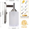 Galtlap Sconces Wall Lighting Set of Two Bathrooom Vanity Light