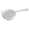 Fackelmann 49241 Sieb, Kunststoff, weiß, 81,8 x 41,2 x 22,7