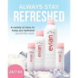 Evian Facial Spray 24/7 Kit