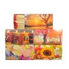 jameitop® XL Matches, 450 Pieces, Autumn Landscape Flowers Motifs, 10