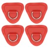 PATIKIL 3.5" Paddle Board D Rings, 4 Pcs Stainless Steel