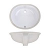 Wells Sinkware 17-inch Oval Undermount Bathroom Sink – Single Bowl,