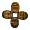 Tiger Eye Crystal Palm Stone