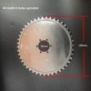 High Performance 44 Teeth Sprocket with 6 Holes for Mag