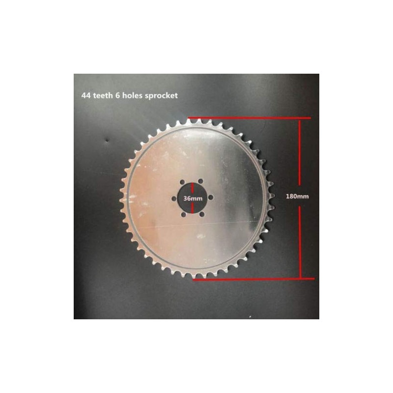 High Performance 44 Teeth Sprocket with 6 Holes for Mag