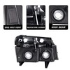 SOCKIR 4pcs Headlight Assembly Compatible with 04-12 Chevy Colorado /