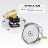 FIRSTINFO A1163HKH1 Metal Master Cylinder Reservoir Adapter, Compatible with Honda
