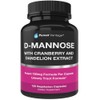 D Mannose Capsules with 600mg D-Mannose Powder Per Cap -