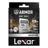 Lexar ARMOR SILVER PRO SDXC UHS-II Memory Card, 128 GB,