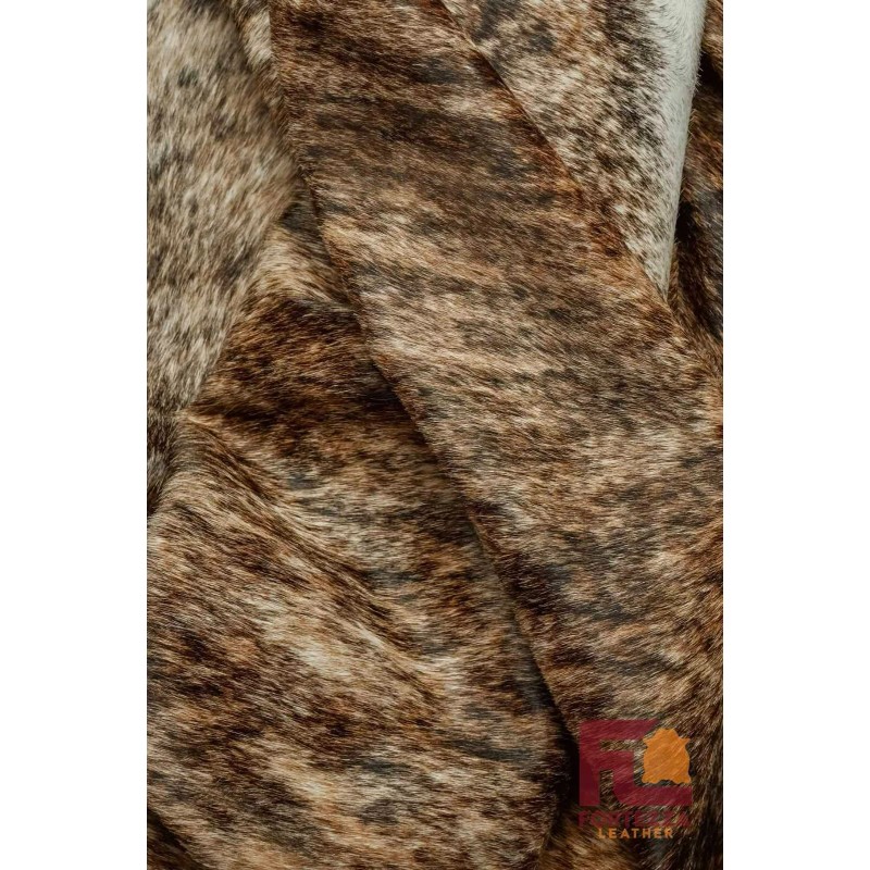 Fortezzaoutlet Cowhide Rug Medium Brindle | Premium Quality | Medium