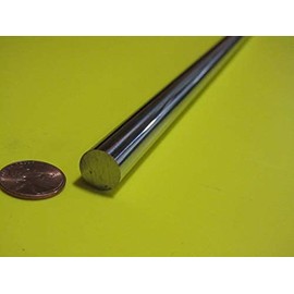 Chrome Plated 1045 Carbon Steel Shaft .500" (1/2") Diameter x 18" Long 1 pc