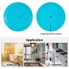 tifanso Teal Aqua Universal Sink Stopper Cover Flat Silicone Drain