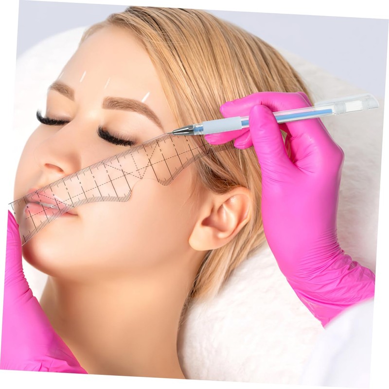 FRCOLOR 6pcs -friendly Beauty Pens Eyebrow Stencils Brow Tint Tattoo