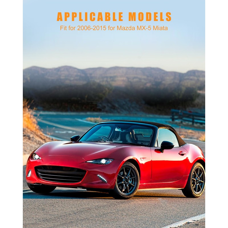 OCPTY Black Left Driver Side Sun Visor fit for 2006