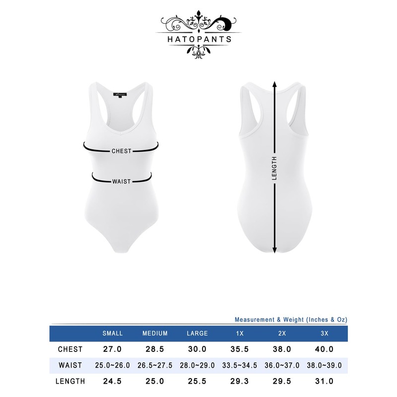 HATOPANTS - Body sin mangas para mujer, con espalda cruzada,